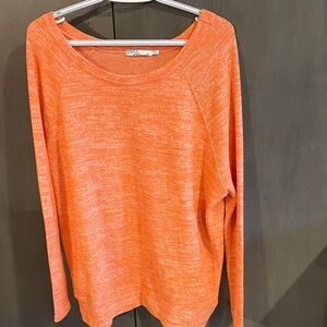 Prana Orange Long Sleeve Top